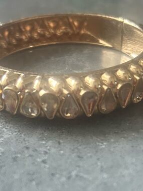 Openable Gold Bracelet Cuff
